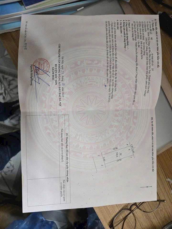 Đất thổ cư Bắc Phú 104m² giá 2.596 tỷ - Đường rộng ô tô tránh