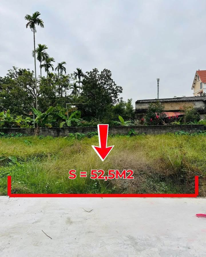 Đất Nhu Kiều, Quốc Tuấn, 52,5m² – Đường ô tô vào tận đất, pháp lý rõ ràng!