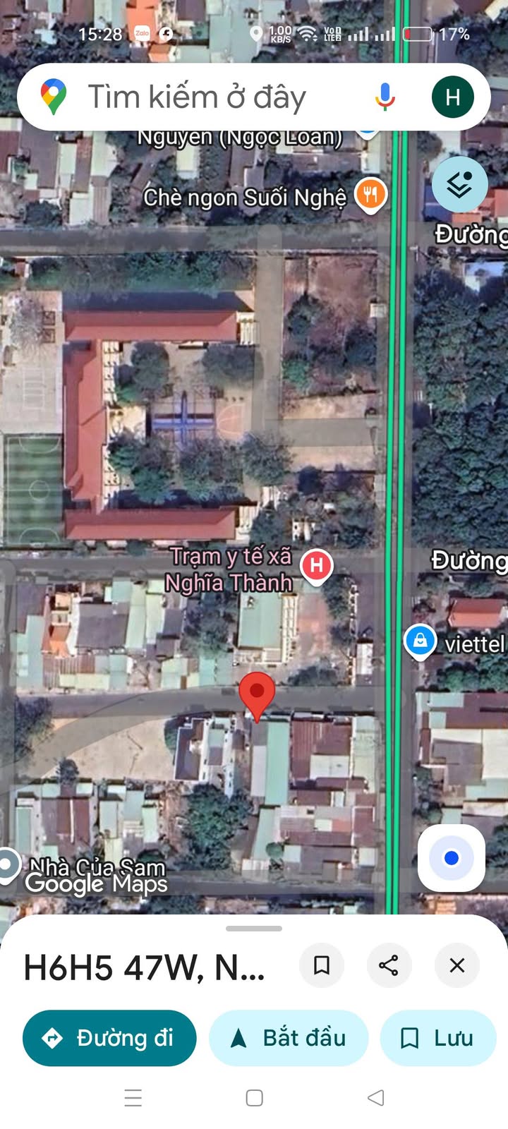 Nhà mặt tiền chợ chiều Suối Nghệ, Châu Đức, 166.3m² - Vừa ở vừa kinh doanh!