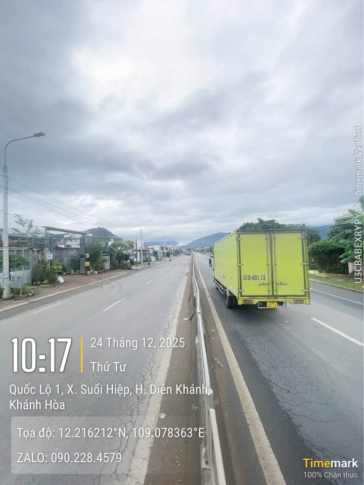 Đất mặt tiền QL1A Suối Hiệp 768m² giá 6.15 tỷ - Phù hợp kinh doanh, đầu tư!