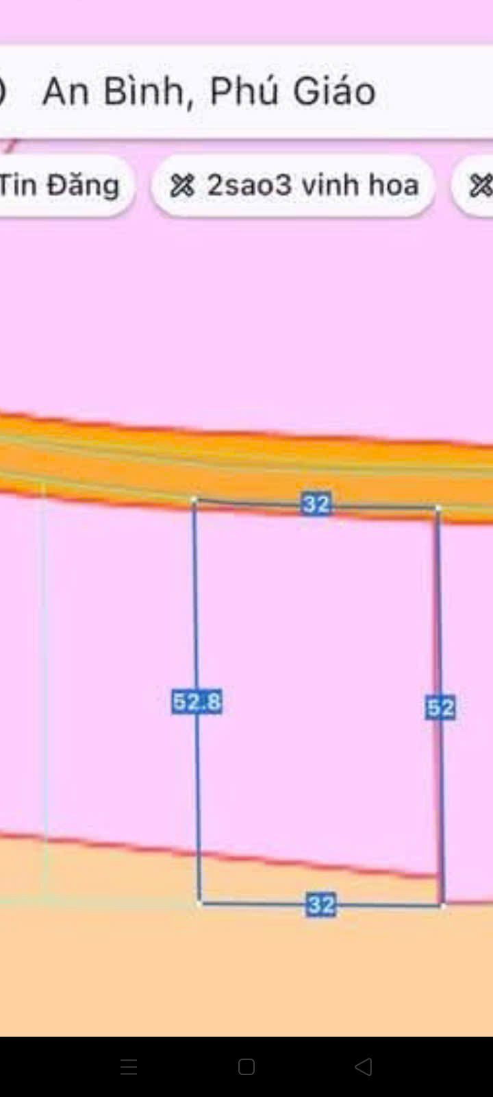 Đất An Bình, Phú Giáo 1664m² giá 1.55 tỷ - Cơ hội đầu tư hấp dẫn!