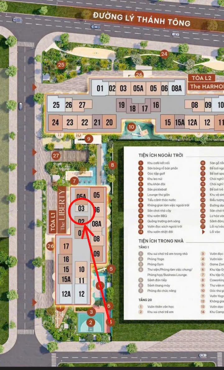 Căn hộ Masteri Lakeside Gia Lâm 26.5m² giá 2.5 tỷ - View đẹp tầng thấp!