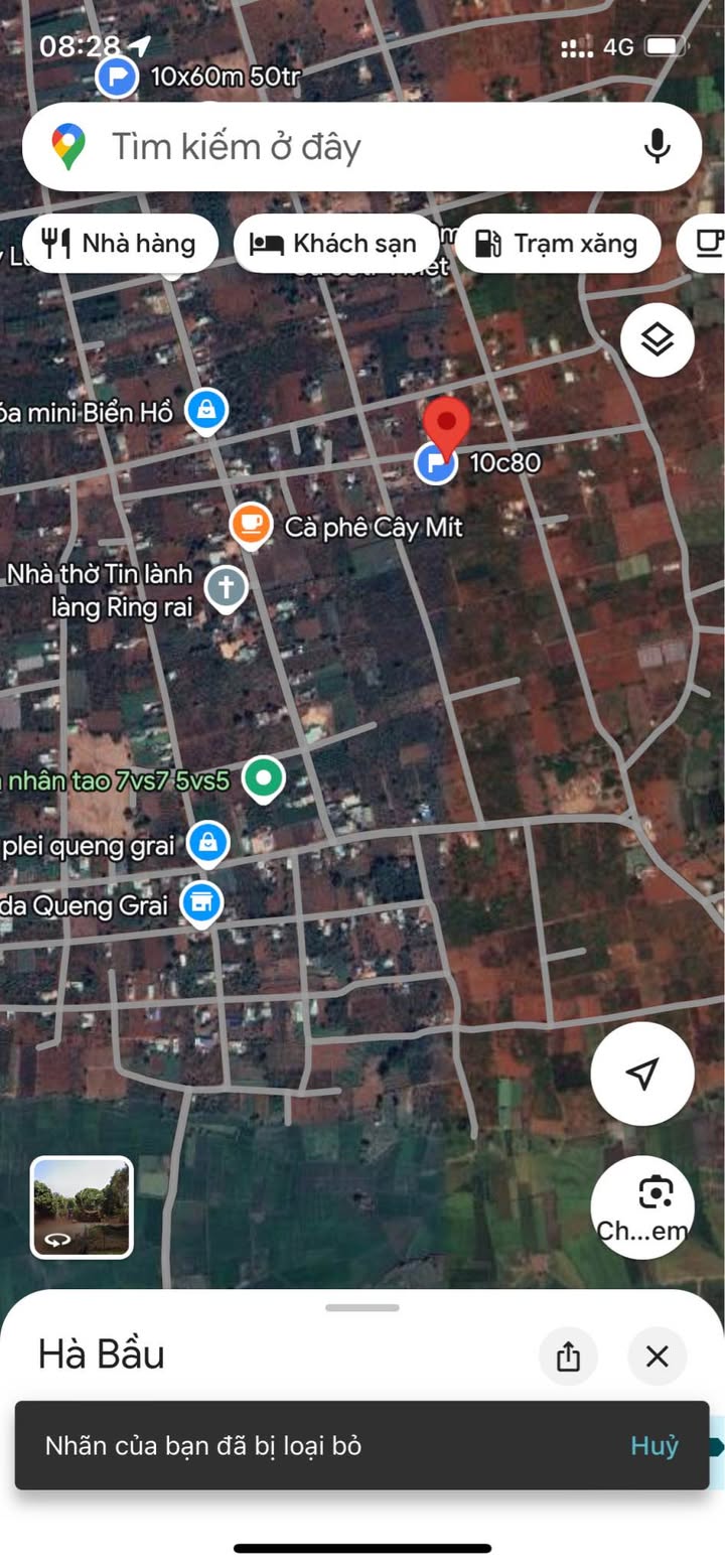 Đất thổ cư xã Biển Hồ, Pleiku 440m² giá thỏa thuận - Cơ hội đầu tư sinh lời!