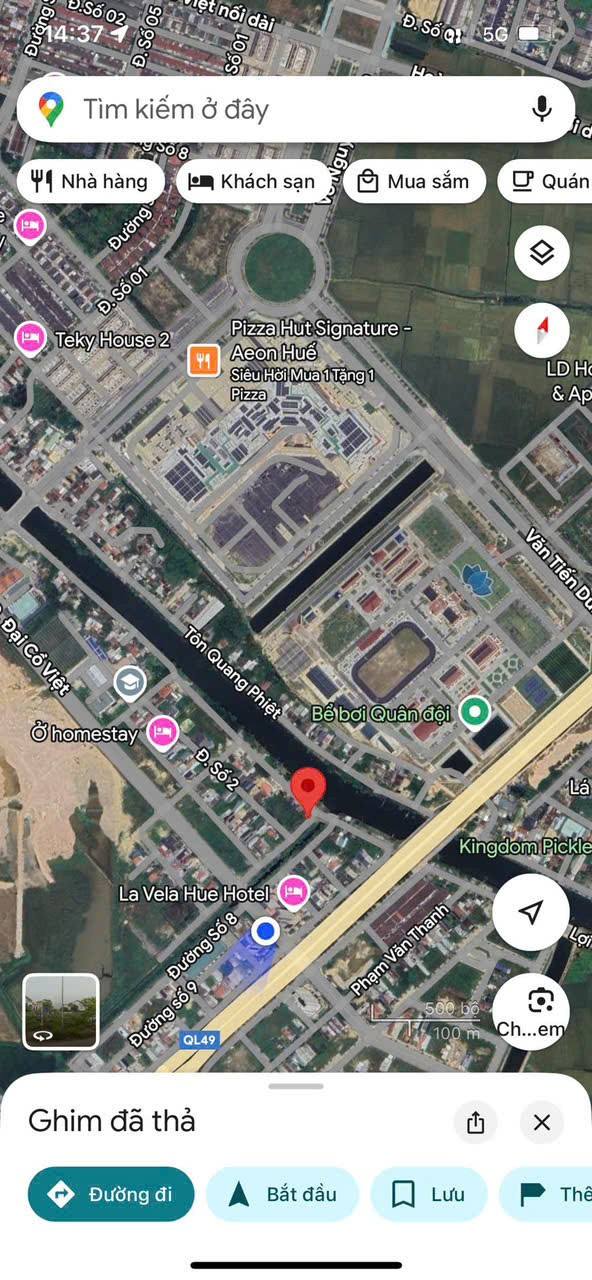 Đất nền Thủy Dương, Hương Thủy 97m² giá 4.8 tỷ - View kênh xanh mát