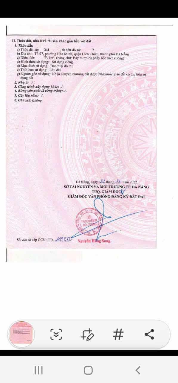 Đất nền Nguyễn Chánh, Liên Chiểu, Đà Nẵng 73m² giá 2.65 tỷ - Cơ hội đầu tư tuyệt vời!