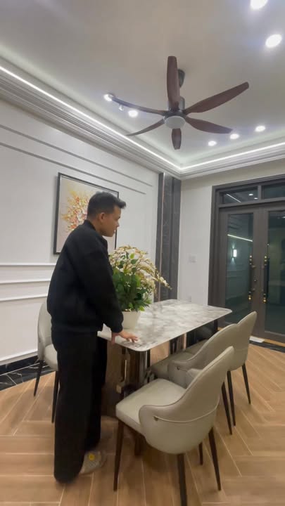 Biệt thự Townhouse Đặng Cương - An Dương 133m² giá 7.5 tỷ - Đầy đủ nội thất sang trọng!