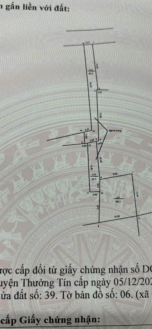 Đất nền Kỳ Dương, Thường Tín, 102m² giá 3.978 tỷ - Vị trí đắc địa, tiềm năng sinh lời lớn!