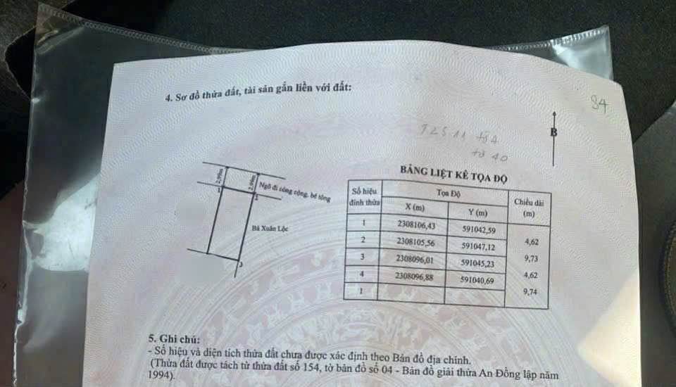 Đất nền Vân Tra, An Đồng 45m² giá 1.1 tỷ - Sổ đỏ chính chủ, ô tô vào tận đất!