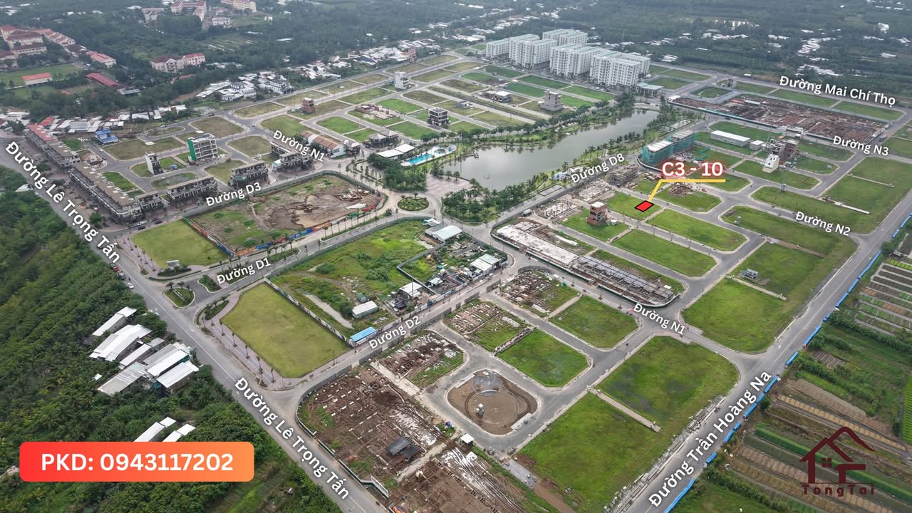 Đất nền Nam Long II Central Lake 90m² - Tiềm năng đầu tư lớn gần hồ cảnh quan!