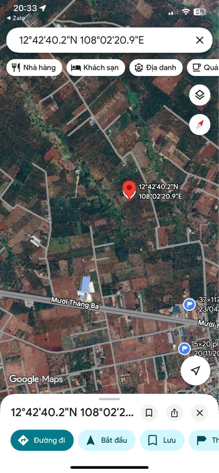 Đất nền góc 2 mặt tiền đường Đỗ Xuân Hợp 816.75m² giá chỉ 1.28 tỷ - Cơ hội đầu tư tuyệt vời!