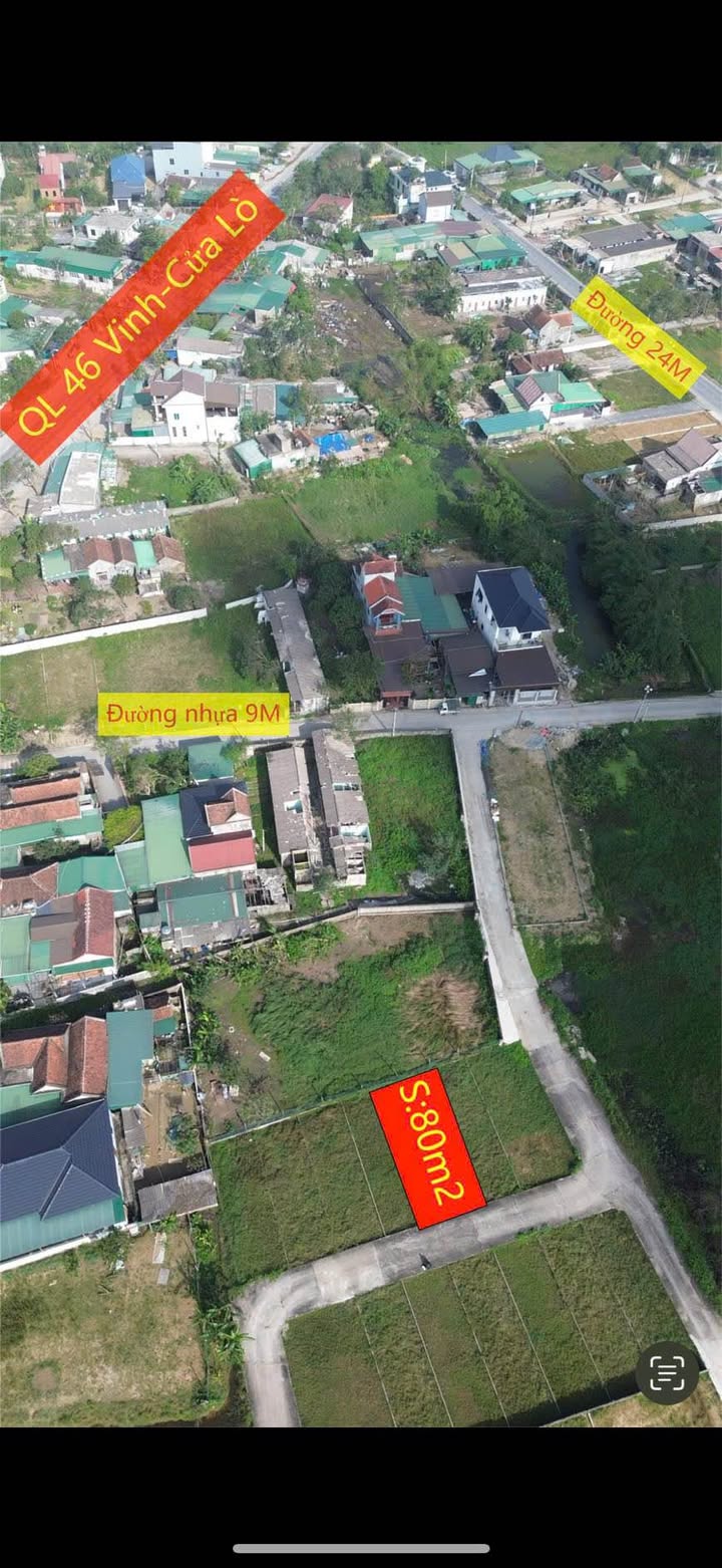 Đất nền Nghi Phong Vinh 80.5m² giá 1.7 tỷ - Vị trí cực đẹp, phong thủy tốt!