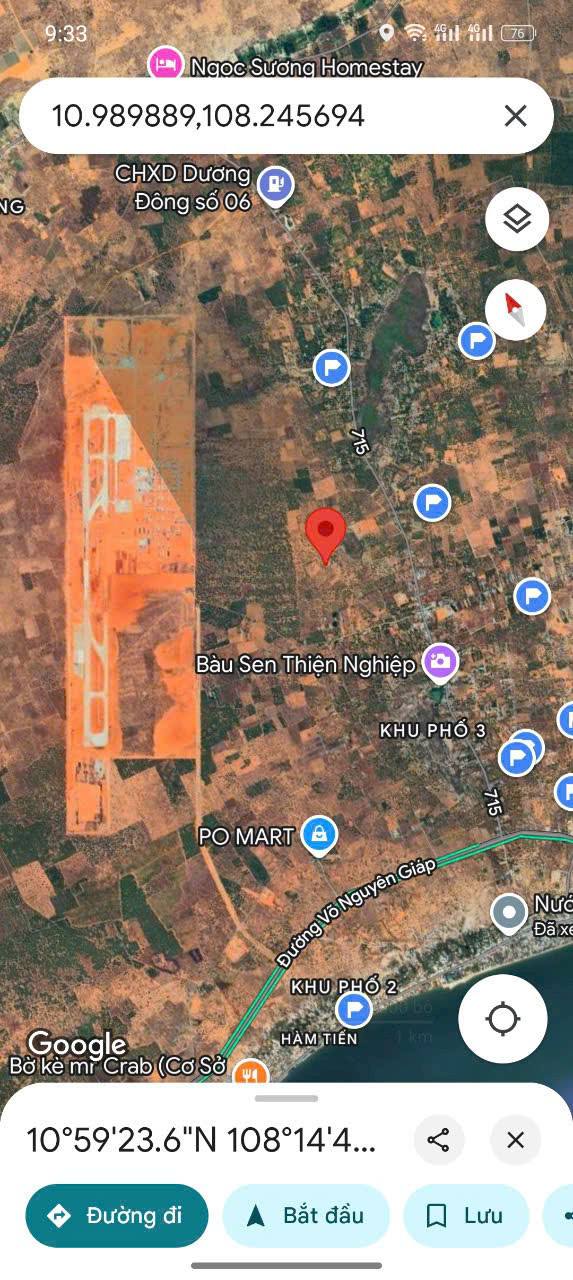 Đất nền Thiện Nghiệp, TP Phan Thiết 10.083m² - Sổ đỏ chính chủ, giá chỉ 10 tỷ!