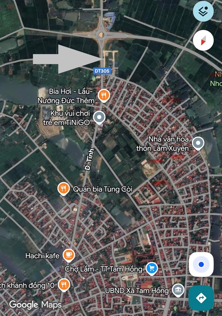 Đất đấu giá Tam Hồng Yên Lạc 100m² giá 5 tỷ - Cơ hội đầu tư hiếm có!