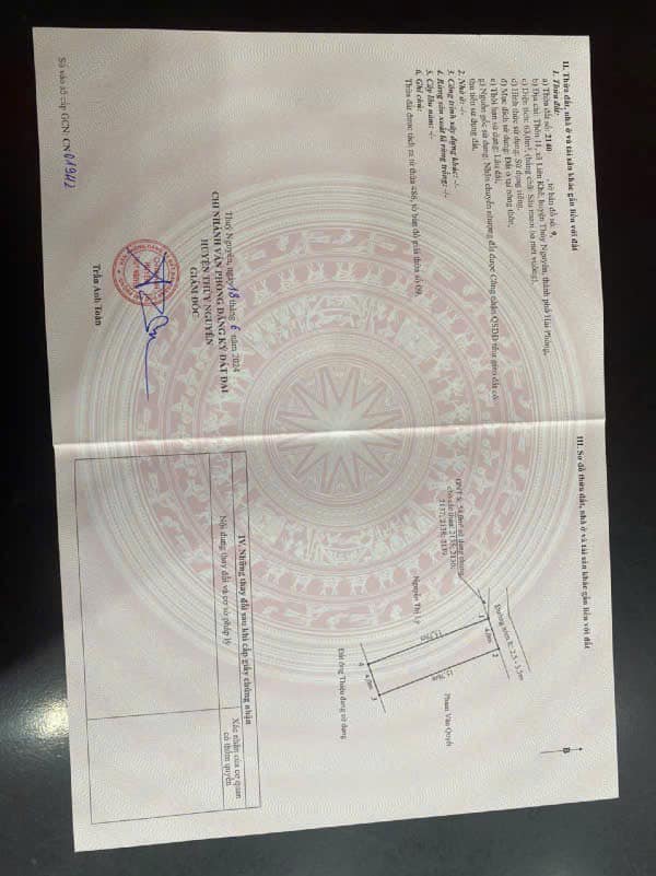 Đất nền Liên Khê Thủy Nguyên 63m² giá chỉ 400 triệu - Cơ hội đầu tư sinh lời cao!