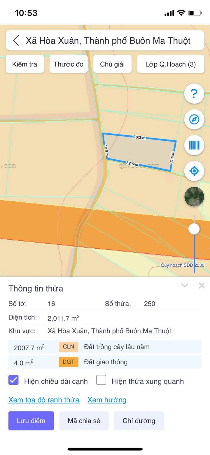 Đất nông nghiệp Hòa Xuân Buôn Ma Thuột 2000m² giá 950 triệu - Cơ hội đầu tư hấp dẫn!