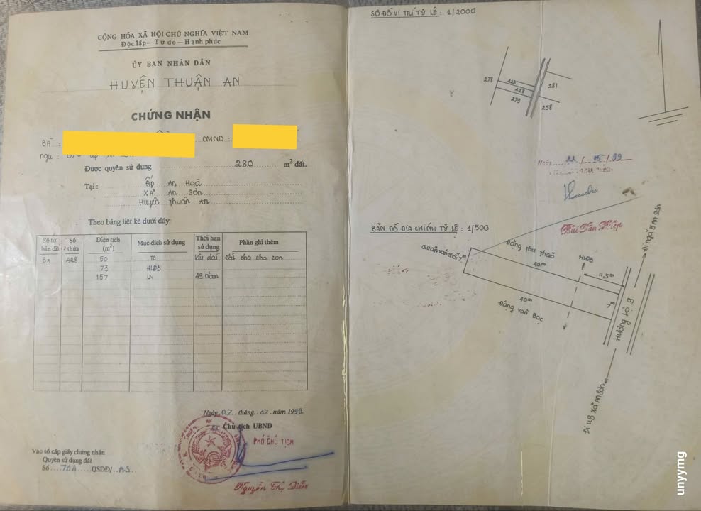 Nhà cấp 4 mặt tiền Hồ Văn Mên, Thuận An 280m² giá 7 tỷ - Cơ hội đầu tư hấp dẫn!