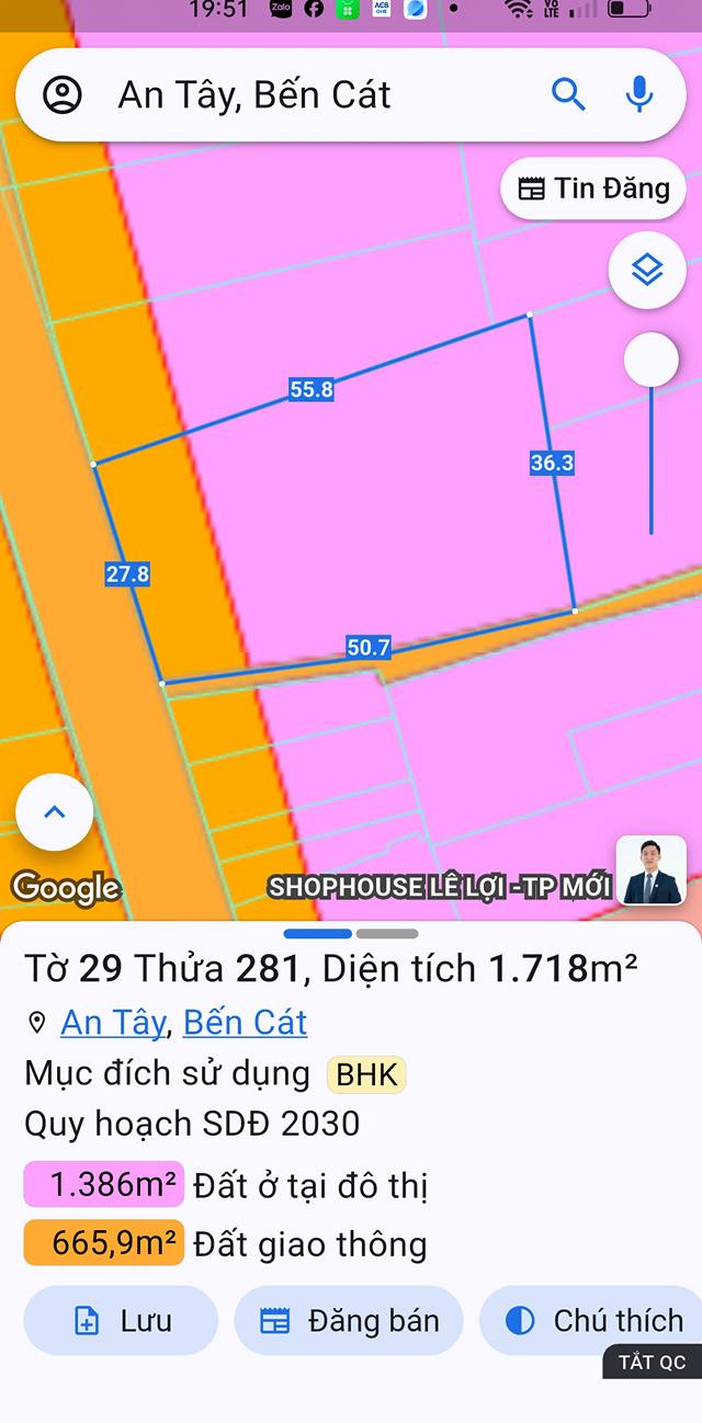 Đất nền Bến Cát - Đường DH609 - 100m² giá 8 tỷ - Đầu tư sinh lời ngay!