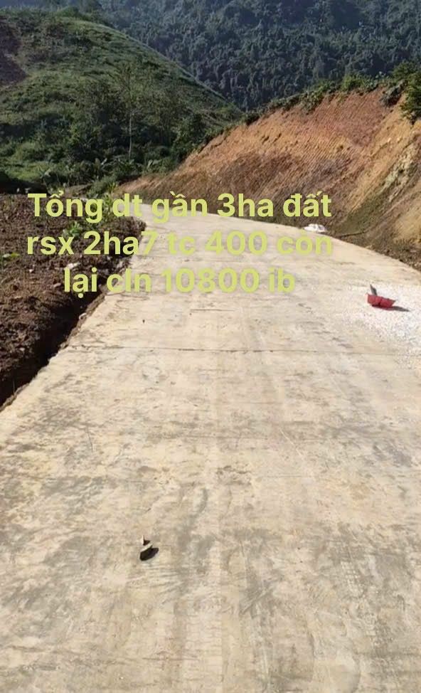 Đất nông nghiệp tại xã Thanh Sơn, Phú Thọ 29,800m² - Đường bê tông vào tận nơi!