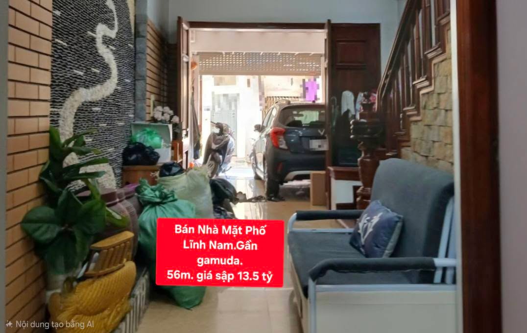 Nhà mặt phố Lĩnh Nam 56m² giá 13.5 tỷ - Đầu tư sinh lời ngay!