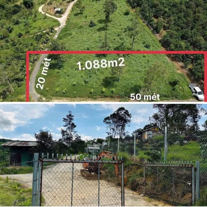 Đất Lộc Thành Bảo Lâm 1.088m² giá 1.1 tỷ - View núi tuyệt đẹp, đầu tư sinh lời!