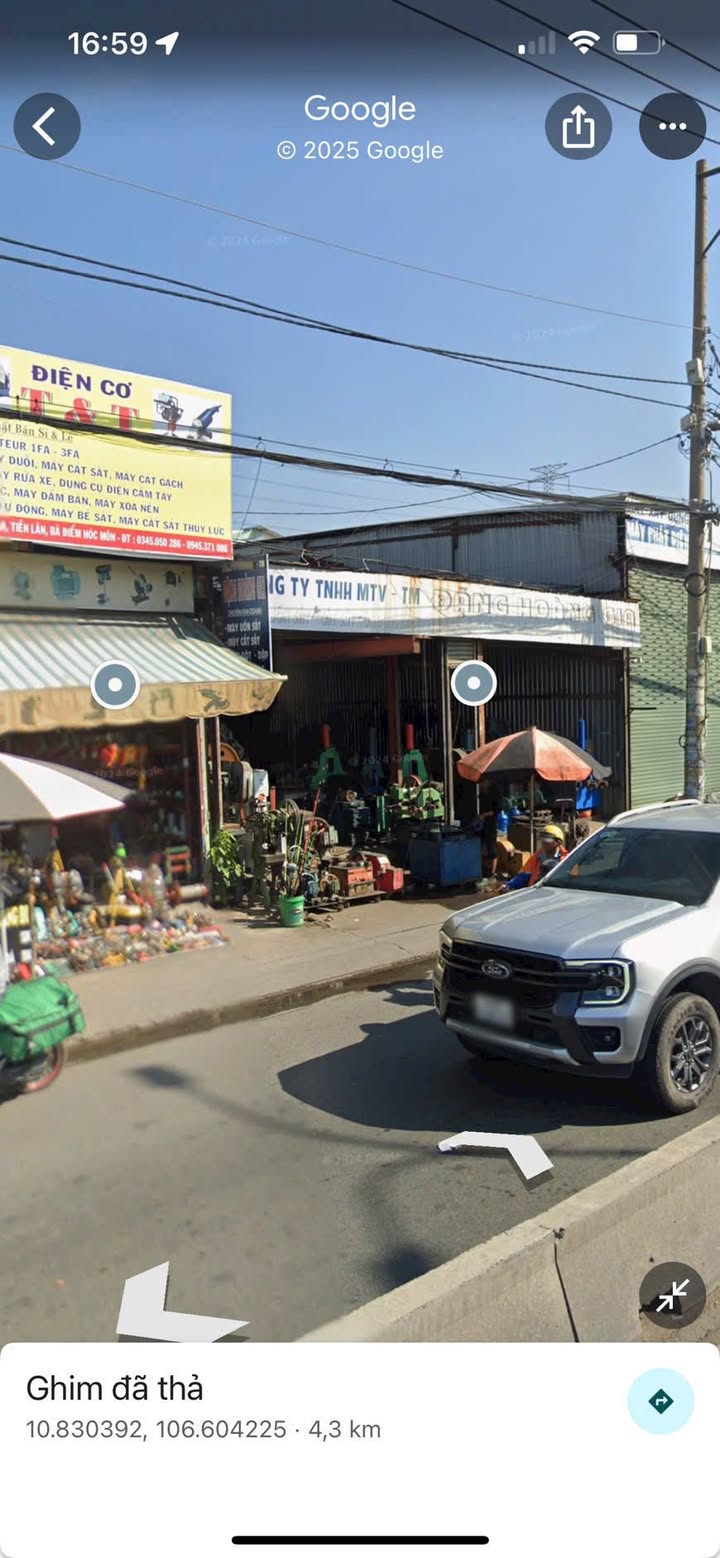 Đất mặt tiền Quốc lộ Lê Đức Anh, xã Bà Điểm, 3546 m² - Cơ hội đầu tư sinh lời!