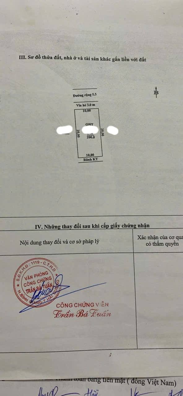 Đất nền Hùng Thắng Bình Giang 200m² giá thỏa thuận - Đầu tư sinh lời ngay!