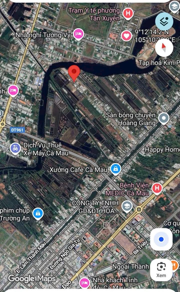 Bán đất tại khu phố 4, phường An Xuyên, 132.5m² - Giá chỉ 400 triệu!