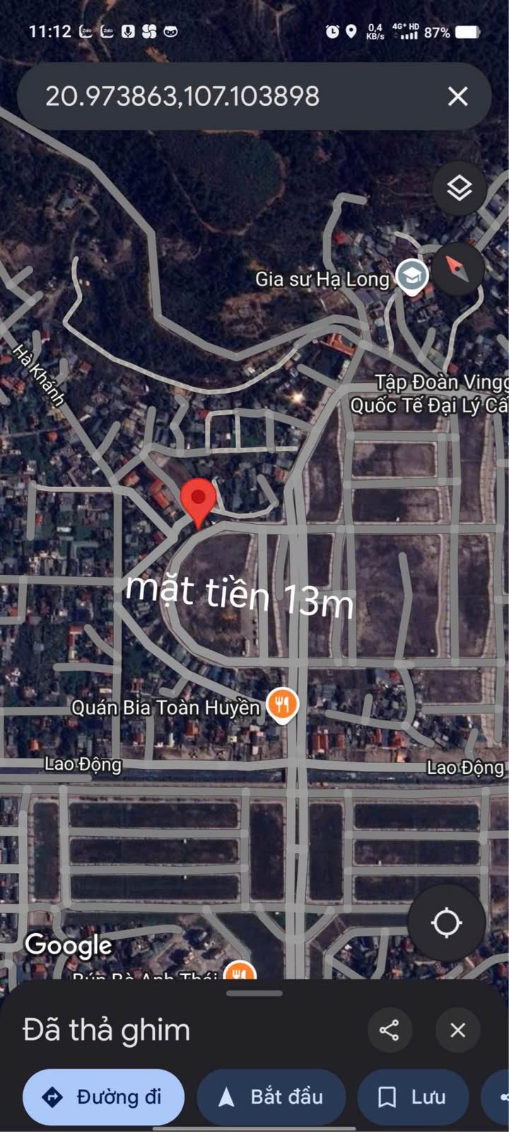 Đất nền Hạ Long 96m² giá 2 tỷ - Vị trí đẹp, chính chủ bán gấp!