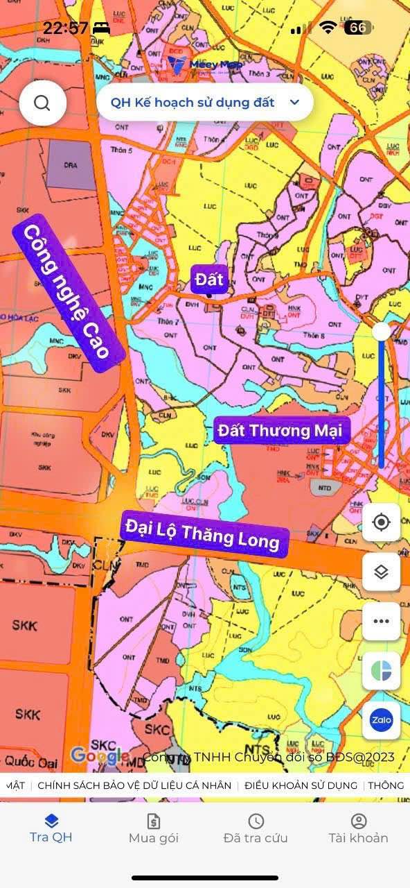 Đất thổ cư Hạ Bằng 61.6m² - Vị trí đắc địa, giá thỏa thuận!