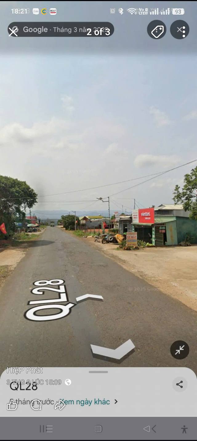 Đất nền mặt đường Quốc lộ 28 Đắk Nia 258.5m² giá chỉ 1.35 tỷ - Cơ hội đầu tư tuyệt vời!