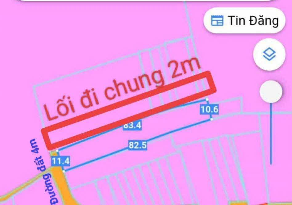 Đất thổ cư Tân Vĩnh Hiệp, Tân Uyên 934m² giá 4 tỷ - Cơ hội đầu tư tuyệt vời!