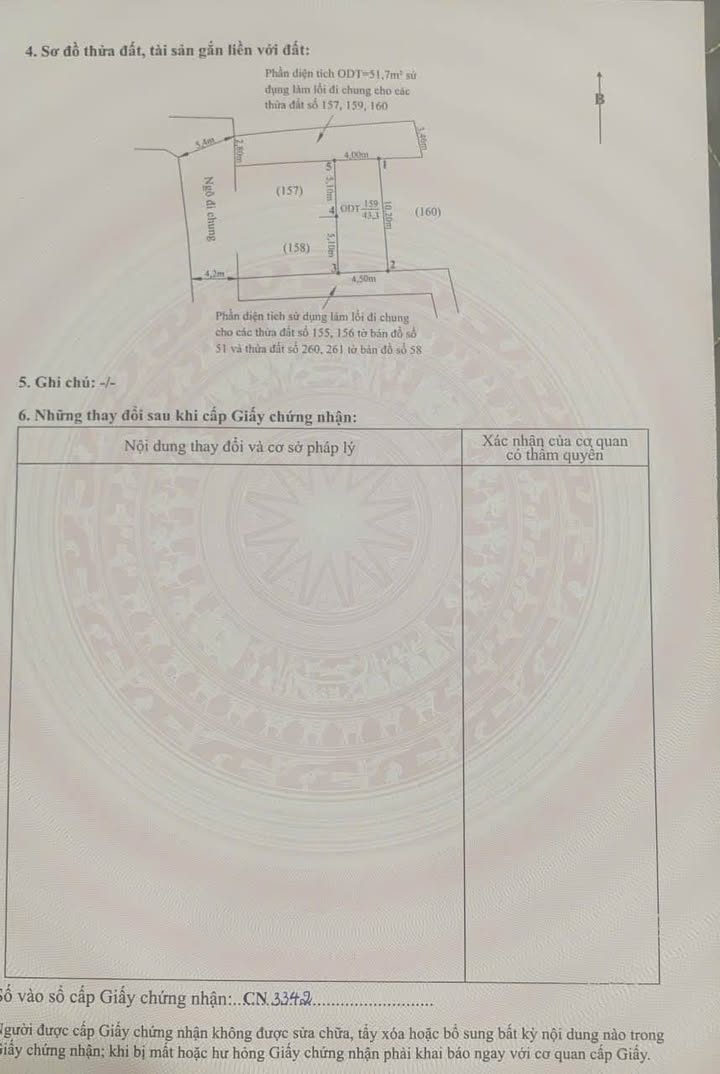Đất nền ngõ 165 Trần Bá Lương, Hải Phòng 43m² giá 1.4 tỷ - Cơ hội đầu tư hấp dẫn!