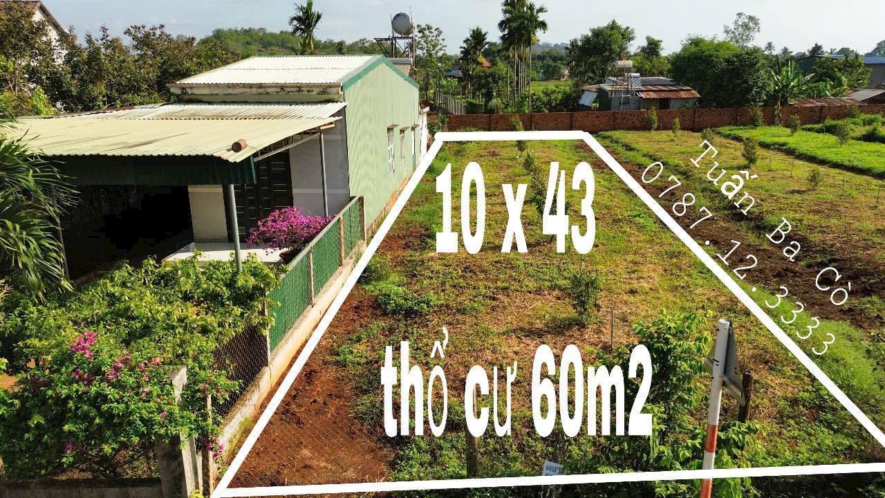 Đất thổ cư Ea Pôk Cư M'gar 430m² giá 2.2 tỷ - Đầu tư sinh lời hấp dẫn!