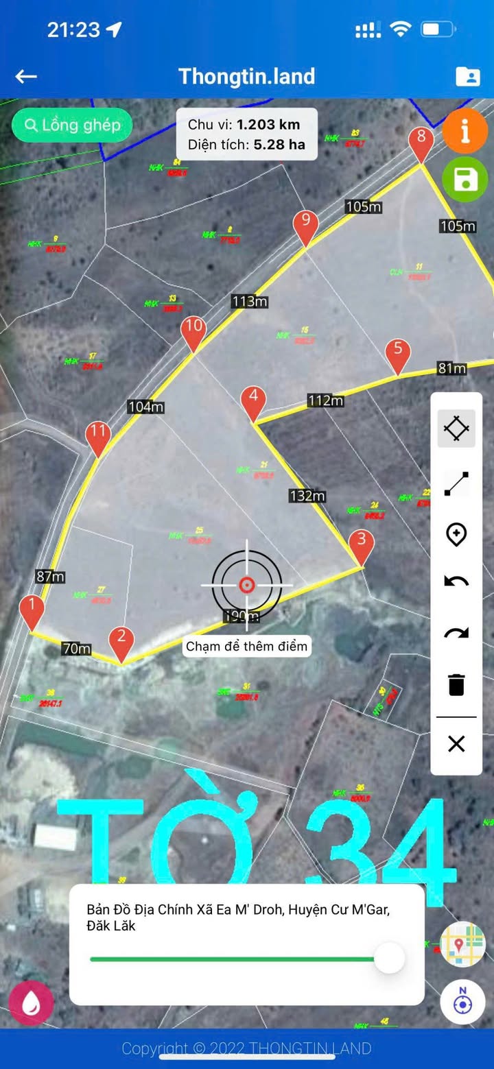 Đất nông nghiệp 5,2ha tại xã Ea M'Droh, Cư M'gar, Đắk Lắk - Chỉ 7,5 tỷ VND!