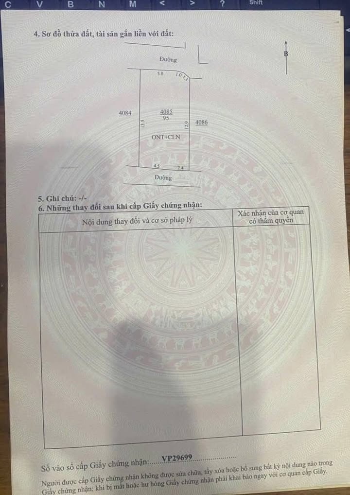 Đất nền Trực Khang, Trực Ninh 95m² giá 650 triệu - Mặt tiền thoáng đẹp, gần trường học!