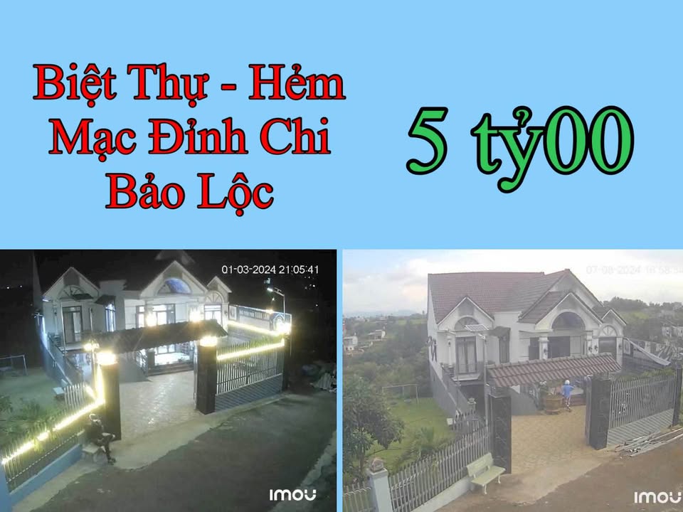 Biệt thự đẹp Bảo Lộc 308m² giá 5 tỷ - Sân ô tô rộng rãi!