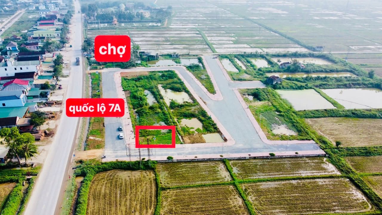 Đất nền Hòa Sơn Đô Lương 180m² giá 4 tỷ - Cơ hội đầu tư hiếm có!