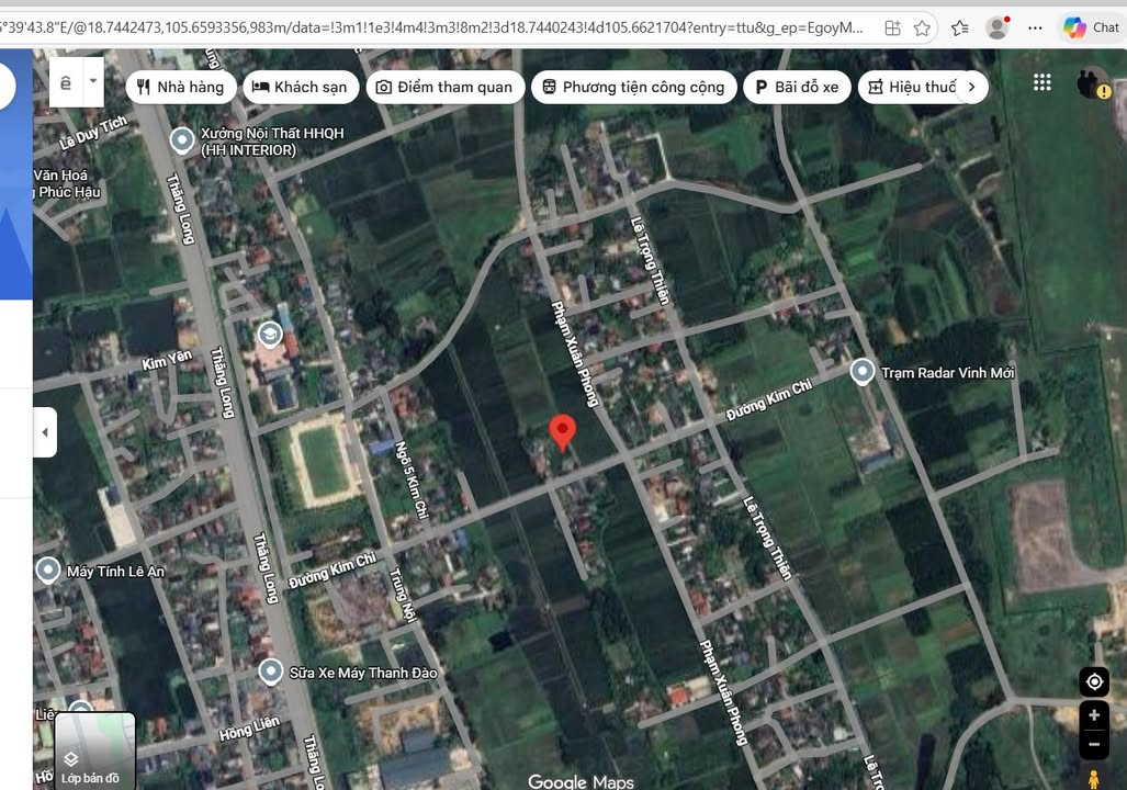 Đất Nền Nghi Liên 181m² giá 4 tỷ - Mặt tiền 6,25m, Kinh doanh sầm uất!