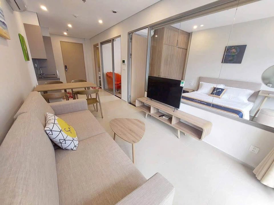 Chung cư The Sóng Vũng Tàu 49m² giá 2.38 tỷ - Căn góc tầng cao, đầy đủ nội thất!