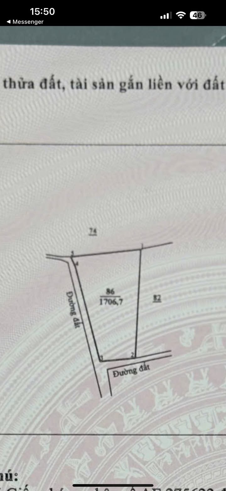 Đất nền Tân Lâm Di Linh 3.493,9m² giá 3.5 tỷ - Cơ hội đầu tư hấp dẫn!