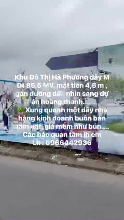 Đất nền KĐT Hà Phương Thanh Miện 85.5m² - Giá mềm, vị trí đẹp cho đầu tư!