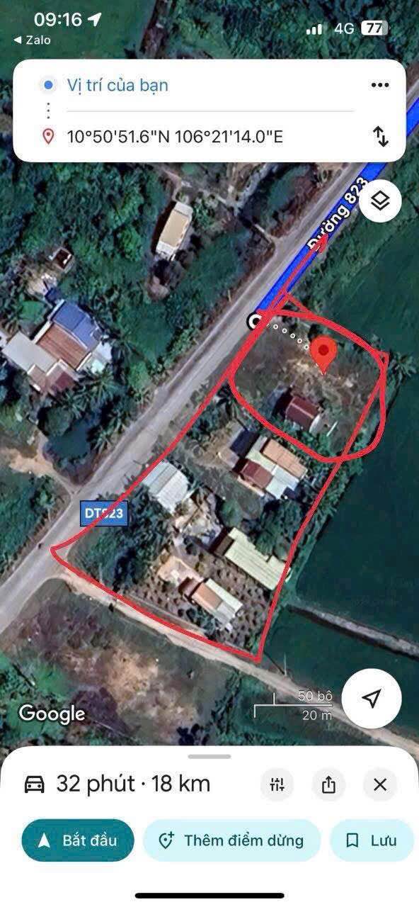 Đất nền đẹp tại Đức Hòa, Long An 2749m² - Cơ hội đầu tư hấp dẫn!