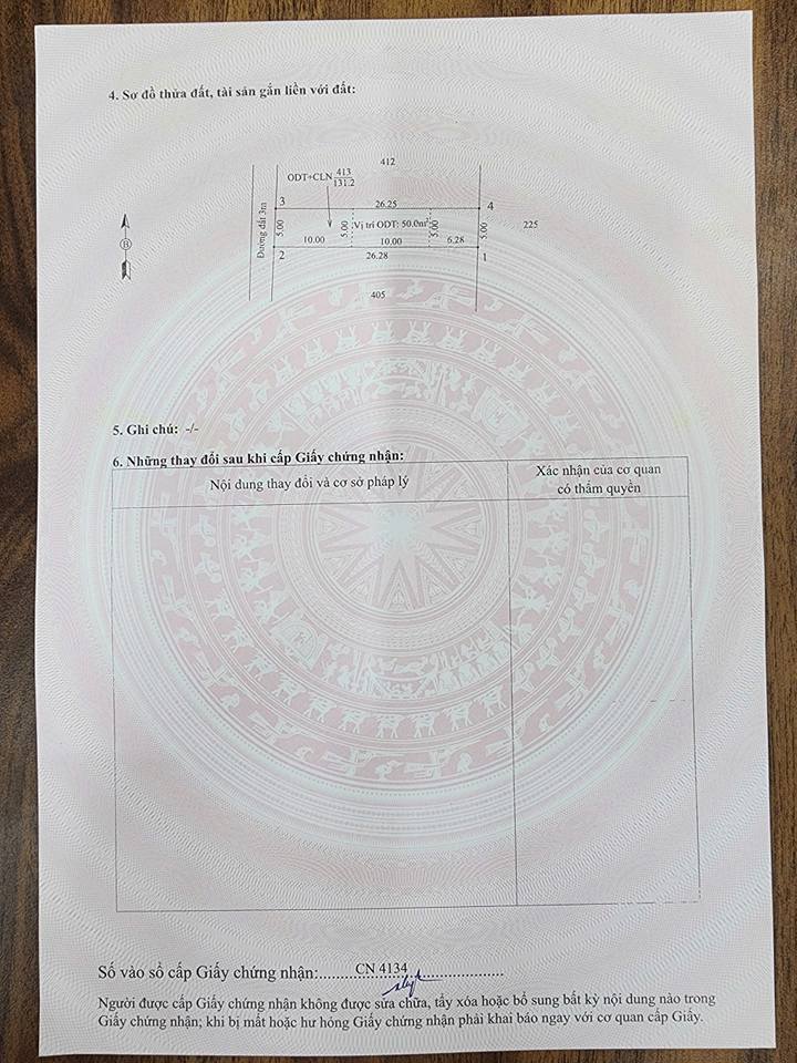 Đất thổ cư 135m² tại phường Long Hoa, giá chỉ 280 triệu - Cơ hội đầu tư hấp dẫn!