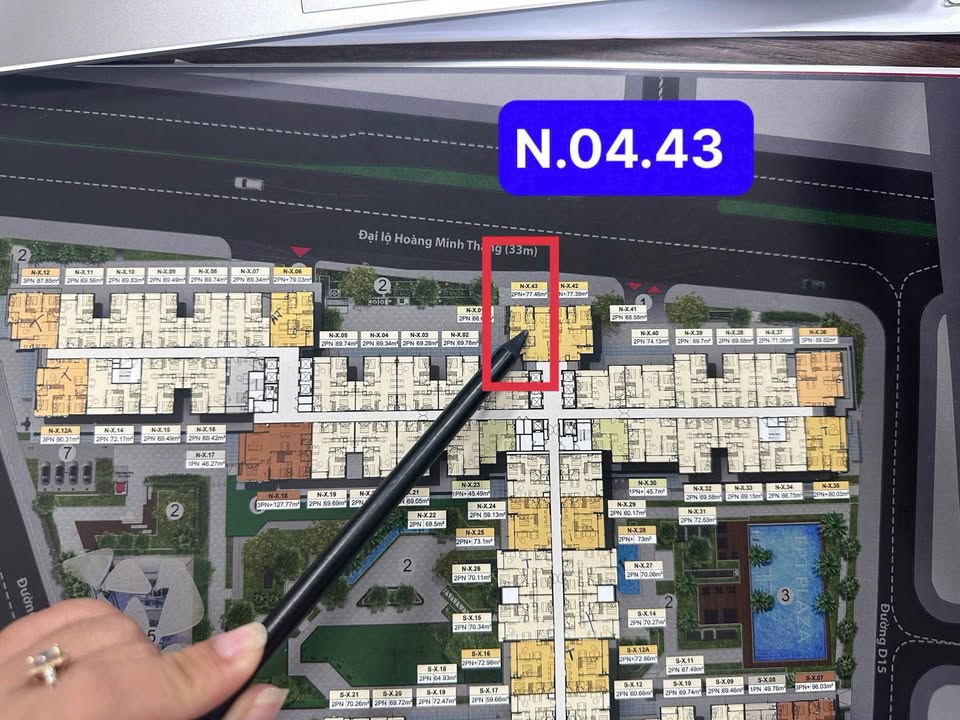 Căn hộ FPT Plaza 4 Đà Nẵng 77m² giá 4.155 tỷ - View đẹp, chính chủ bán!
