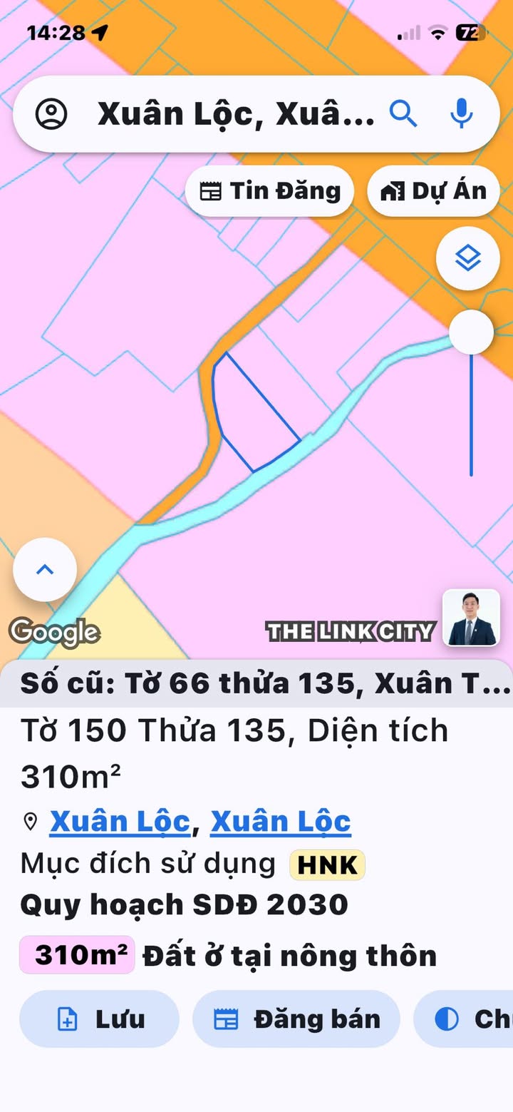 Đất thổ cư xã Xuân Thọ, Xuân Lộc 280m² - View núi tuyệt đẹp!