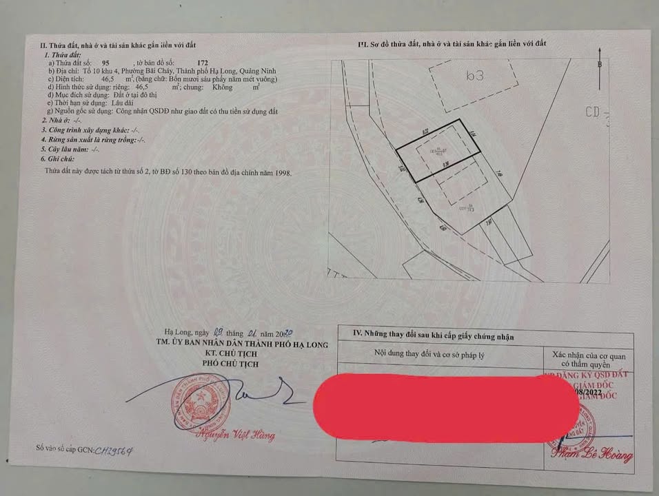 Đất nền Bãi Cháy 47m² giá 1.65 tỷ - Đường rộng, xe 16 chỗ thoải mái quay đầu!