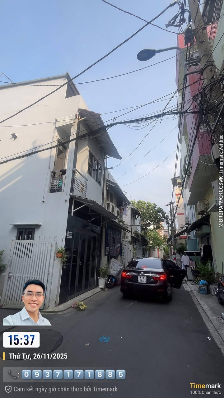 Nhà phố Cách Mạng Tháng 8, Quận 10, 46m² giá Thỏa thuận - Đỗ xe hơi thuận tiện