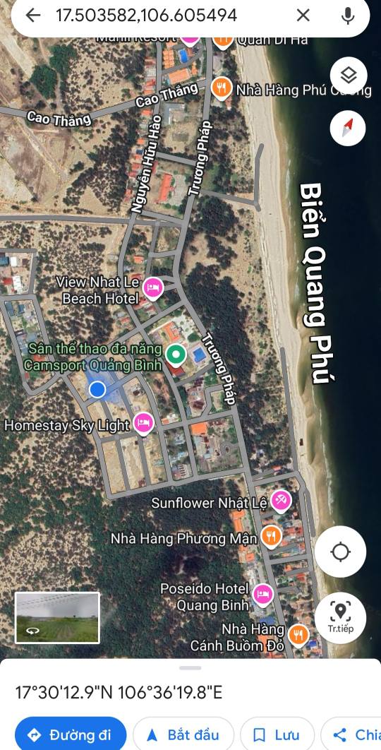 Đất biển Quang Phú Đồng Hới 170m² giá chỉ 3.xx tỷ - Cơ hội đầu tư tuyệt vời!