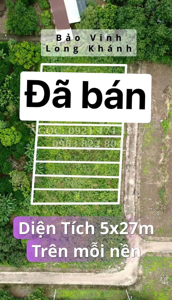 Đất nền Bảo Vinh 135m² giá 1.45 tỷ - Cơ hội đầu tư hiếm có!