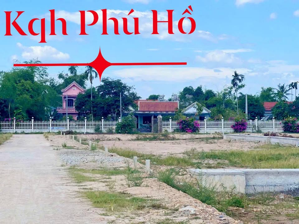 Đất nền Phú Hồ - Phú Vang 161,5m² giá 800 triệu - Vị trí cao ráo, thuận lợi di chuyển!
